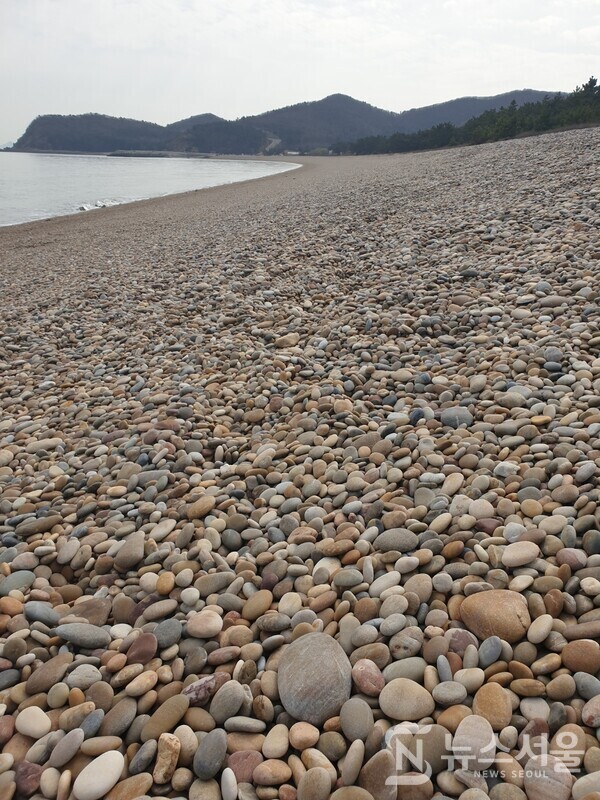 백령도 콩돌해안