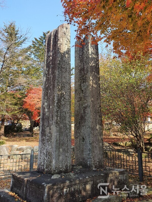 금산사 당간지주