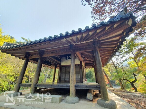 독수정. ‘독수정’은 전남 담양군 가사문학면 연천리에 있는 정자의 이름이다. ‘독수정(獨守亭)’은 고려 공민왕 때 병부상서를 역임한 서은 전신민이 고려가 멸망하자 은거하면서 증암천이 흐르는 남쪽 언덕 위에 지은 정자인데 정자 못지않게 정자 주변의 산수원림이 빼어나다. ‘독수정(獨守亭)’이란 명칭은 이백(李白)의 시에 나오는 ’夷齊是何人 獨守西山餓’에서 따온 것으로 은사(隱士)인 서은 전신민의 고절(高節)을 잘 나타내고 있는 이름이다.