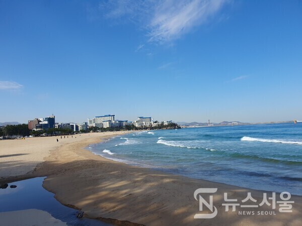 삼척해변. 삼척시 교동에 유명한 ‘삼척해변’이 있다. ‘삼척해변’에는 해수욕장과 횟집, 맛집 식당, 까페 등이 줄지어 있어 관광객들과 삼척시민들의 휴식과 데이트 장소로 유명한 곳이다.  