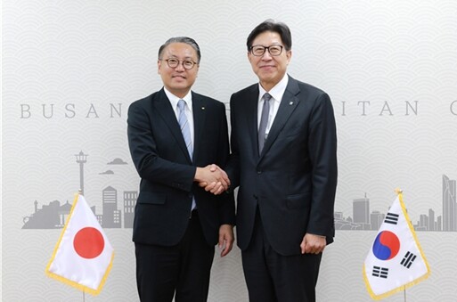 박형준 시장, 일본 나가사키현 지사 ...