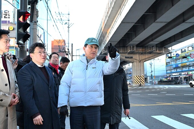 서울시 오세훈 시장, 22일 강북횡단...