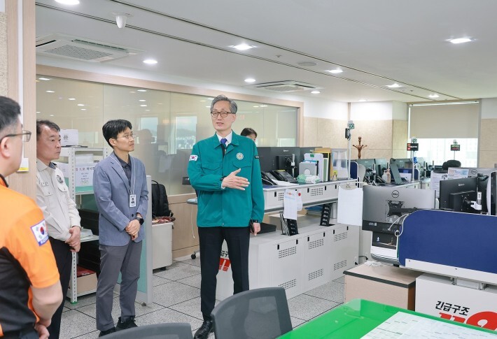 대전시장 권한대행 첫 현장 점검 나서...