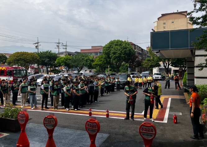 제주시교육지원청, 이도119센터와 함...