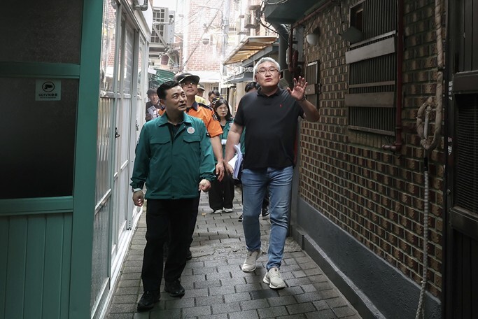서울시 행정1부시장 직무대리, 돈의동...