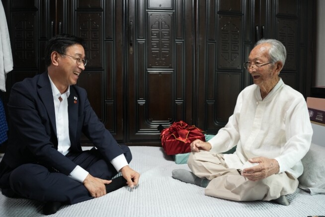 위성곤 제주도지사, 광복절 맞아 강태...