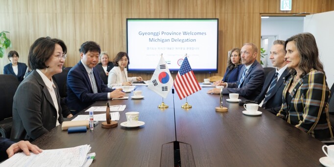 추미애 지사, 그레첸 휘트머 미시간 ...